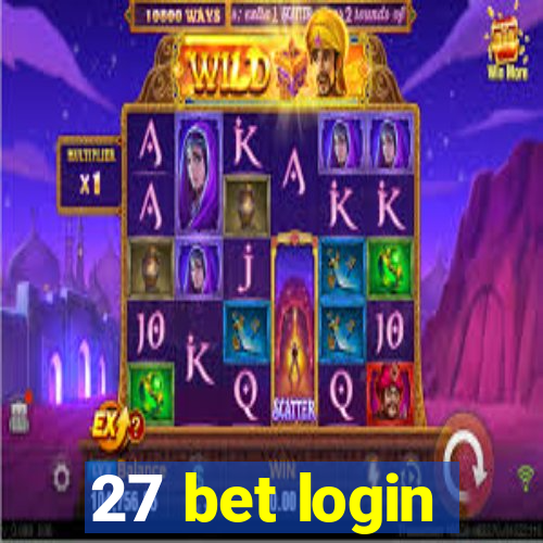 27 bet login